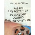 Eilly Bazar Black Pleather Long Sleeve Shirt Photo 4