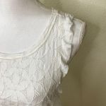 Hollister  / L / Ivory Ruffle Tank Top Blouse Photo 1