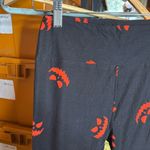 LuLaRoe NWOT Halloween Jack O’Lantern Smile Leggings Black Orange Size OS (2-10) Photo 2