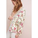 Anthropologie Idalia Floral Jacket Kimono OS One Size Women's Blouse Top Shirt Photo 1