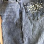 Ed Hardy 🔥 NWT  Iconic Embroidered Dragon/Eagle & Script Jeans - Y2K Essential! 🔥 Photo 8