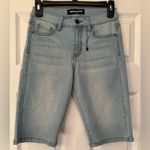 Black Pearl Denim Los Angeles Women’s Bermuda Light Blue Denim Shorts Size 3 Photo 1