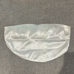 MOVING SALE Sky To Moon Silky Strapless Top White Size L Photo 0