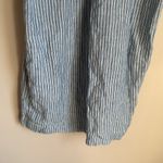 Faherty  Gemina Blue Striped Linen Mini Dress XS Photo 8
