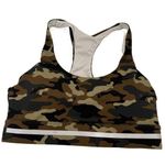 Zyia Active Light Green Camo Reflective Racerback Sports Bra Size Large Photo 0