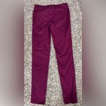 Tripp NYC  Daang Goodman Burgundy Skinny Jeans Pants Punk Goth Skull Button Sz 0 Photo 7