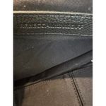 Rebecca Minkoff Geometric Beaded Tote Bag Black White Red Embroidered Top Handle Photo 1