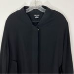 City Chic  Black Bomber Jacket Zip Up M/18 Photo 1