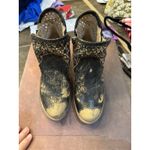 Circle G  Booties Size 5 Western Cut Outs Ankle Distressed‎ Black Cowgirl Rodeo Photo 2