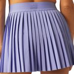 Beyond Yoga  If You Pleats Mini Skirt In Periwinkle Lavender Preppy Tennis Skirt Photo 3