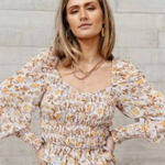 Bohme Böhme women’s crop top size medium floral print Photo 0