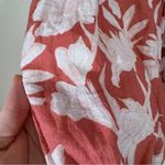 Caslon  Pink White Floral Boho Blouse Womens 2X Casual Lightweight Pullover Top Photo 4