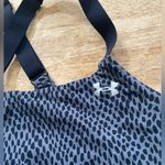 Under Armour  Women’s‎ S Gray/Blk Pattern Eclipse StudioLux Mid-Impact Sports Bra Photo 4