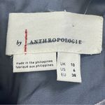 Anthropologie The Femme Velvet Jumpsuit Blue Romper wide leg Party Holidays Sz 6 Photo 10