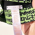 Savage x Fenty Plus Size 3X Green Banded Black Sports Bra Athletic Lounge Photo 2