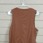 prAna  Brown Striped Tank size S Photo 3