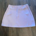 We Wore What  Lavender Satin Mini Skirt Size M NWT Photo 1