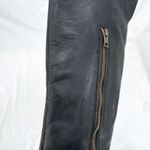 FREEBIRD by Steven Denmark Boots Tall Black Leather Sheep Fur Lined Cozy Size 7 Photo 13