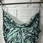 WAYF Leola Ruched Zebra Camisole Slip Dress Size XS Photo 3