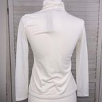 Banana Republic  Lightweight Mock Neck Tee Ivory-PXXS Photo 1