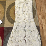 Peppermayo  Fiorella Floret Maxi Skirt Yellow Off White Lace See Through XS / 2 Photo 0