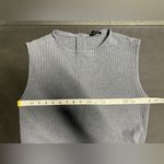 Eileen Fisher Tencel Rib Blue Gray Cropped Jumpsuit in size 10 Photo 12