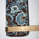 Vera Bradley Vintage Y2K Java Blue Travel Organizer Passport Preppy Wallet Photo 14