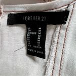 Forever 21 Renaissance Art Print Denim Cotton Cropped Tank Top Size Medium. Photo 5