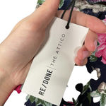 RE/DONE  x The Attico‎ Side Cascade Top Assorted Floral Print Size Large Photo 10