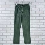 Madewell The Perfect Vintage Straight Workwear Ol Pants in Capers Green Size 23 Photo 4