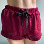 Forever 21 Wine Purple Velvet Suede PJ Shorts Photo 0