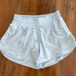 Lululemon Hotty Hot Shorts Daydream Blue Low Rise LR 4β Like New Running Size 6 Photo 6