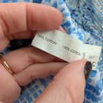 Poupette St. Barth Ruffle Wrap Maxi Dress Blue Beach Cover-Up Vacation Size Small Photo 4