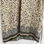 Johnny Was 100% Silk Tunic Dress Women's Size XS Half Lace Sleeves Boho Abstract Photo 3