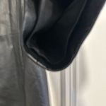 Colebrook Women's XL Black Leather Classic Mid Length Lined Coat Jacket. Photo 8