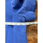 SPENSER JEREMY Royal Blue Silk Mandarin Collar Button Front Sheath Dress Size 8 Photo 2