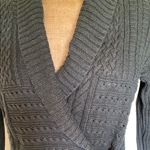 Ralph Lauren Gray Cardigan with Shawl Collar and Side Closure Photo 5