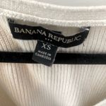 Banana Republic  Draped Wrapped Sweater XS Ribbed Knit Top Vest Office Minimalist Photo 2