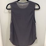 Fabletics  Women’s Grey Mesh Trisha Sleeveless Muscle Workout Athletic Wear Sz S Photo 2