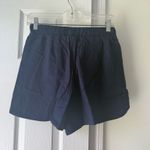 Universal Threads Universal Thread Linen Shorts Navy Photo 3
