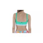 Lauren Ralph Lauren Green Ombre Bikini Swim Top Hidden Underwire Support Size 4 Photo 1