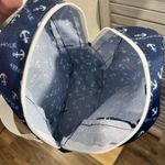 Kendall + Kylie  Mini Backpack w Anchor Design Blue/White Photo 3