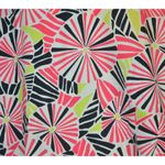 Foxcroft  Colorful Button Up Contrast Cuff Blouse Top Plus Size 20W Cotton V-Neck Photo 8