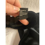 Forever 21 Gothic Dark Academia Velvet Lace Halter Romper Black Large Photo 5