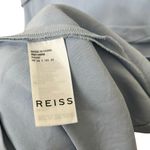 Reiss Paige Pleat Design Racerback Midi Dress Blue A Line Women’s Size 0 Photo 8