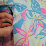 Fresh Produce  DALIA DRESS FRONT POCKETS BOLD COLORFUL LEAF PRINT 100% COTTON XL Photo 5