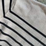 Brandy Melville  Sweater Knit Cream Navy Photo 1