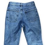 Old Navy  High Rise O.G Straight Secret Slim Pockets Distressed Denim Jeans Photo 3