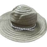 Madewell Floppy Brim Summer Straw Hat Size M-L Style MD832 Rope Accent Nautical Photo 0
