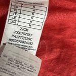 Calzedonia Cobey Red 100% Linen Shirt Dress Size M Photo 3